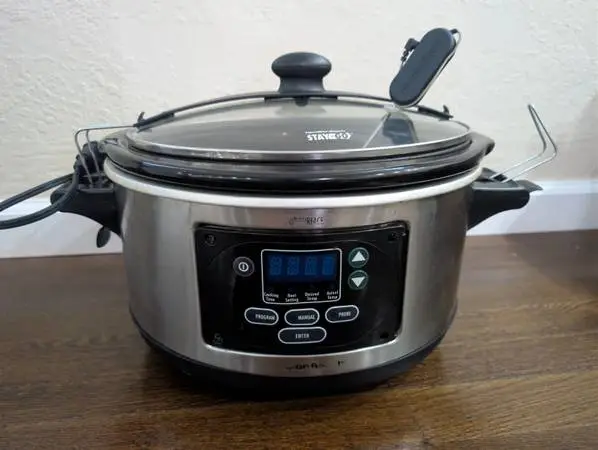 Hamilton Beach 6-Qt Digital Slow Cooker - COMPLETE SET w/ Temp Probe