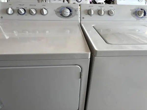 Ge washer and dryer super capacity very nice.