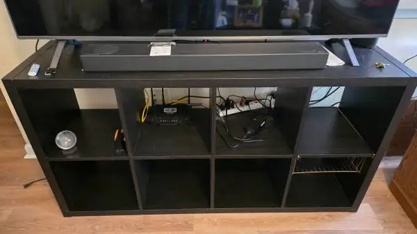 8 Cube Storage Organizer Table (TV Stand)