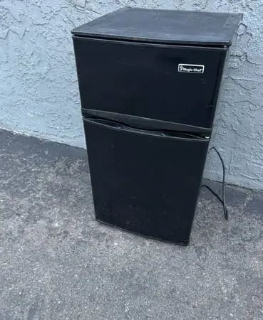 2 door mini fridge refrigerator with freezer