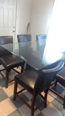 Glass table