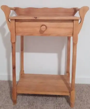 Solid pine stand