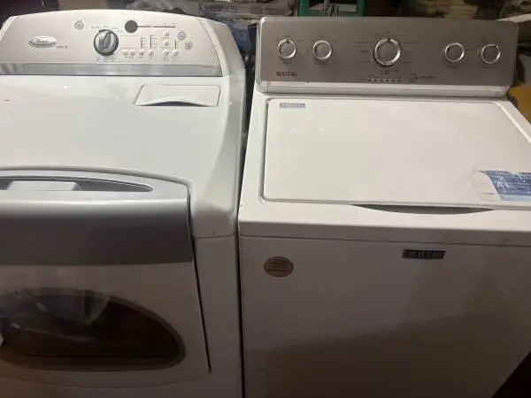 WASHER AND DRYER STAINLESS STEEL TUB CAN DELIVER