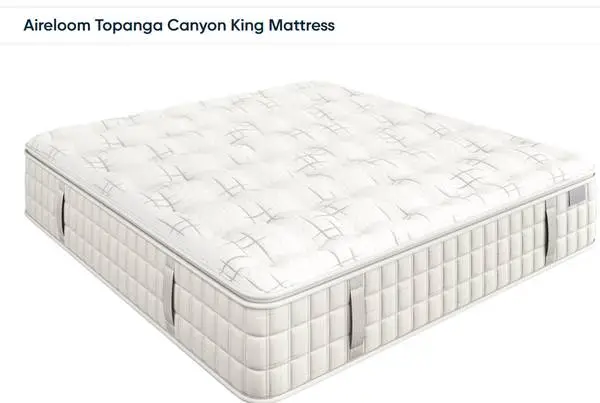 Aireloom Tobanga Canyon Handmade Plush King Mattress