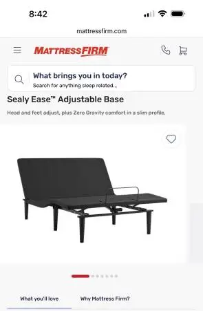 Queen Adjustable Power Bed Base - Pierson, MI