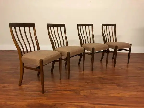 6 Sets Vintage Dining Chairs, Mid Century, Danish Etc.