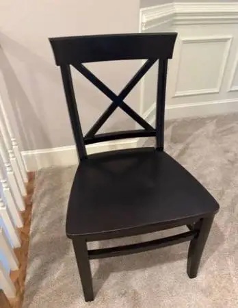 Pottery Barn Chairs - Set of 2 - Black