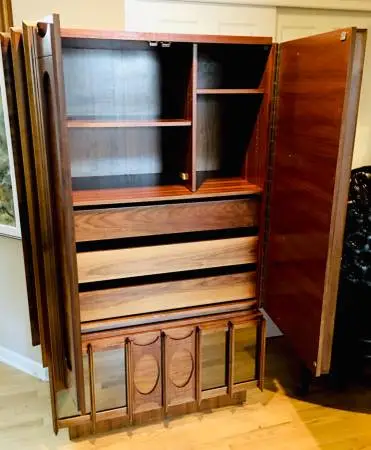 Awesome mid century Armoire **** bed headboards all size & MIRRORS.