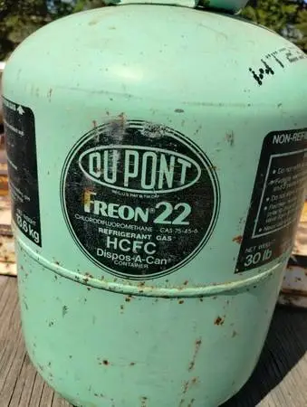 Freon and cooler