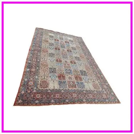 7ft 1in × 11ft 7in Iranian Bakhtiari Tree Of Life Hand Woven Area Rug