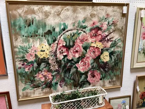 latest booth update! retro MCM furniture lamp décor wall art +