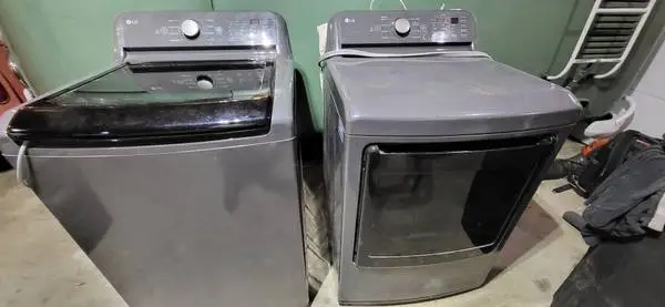 Newer LG Washer and Dryer