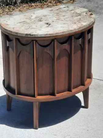 various MCM /Danish modern vintage nightstand bedside end tables