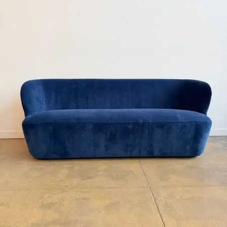 New! Gubi Stay Performance Velvet Sofa Space Copenhagen (Retail $9500+