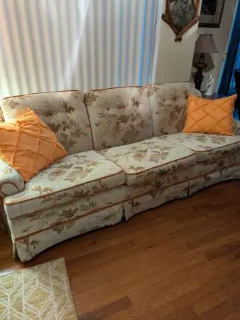 Vintage Couch and Chair