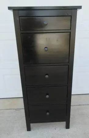 5 Drawer Wood Chest