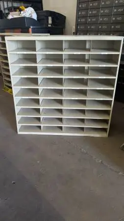 Metal 36 Compartment Paper or Mail Organizer