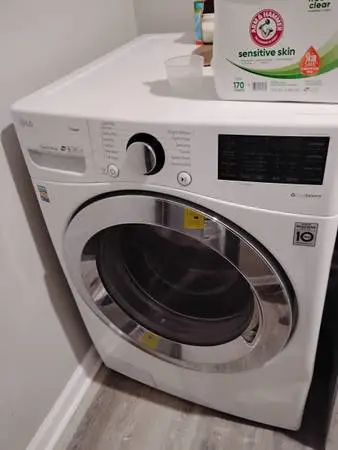 LG front load washer