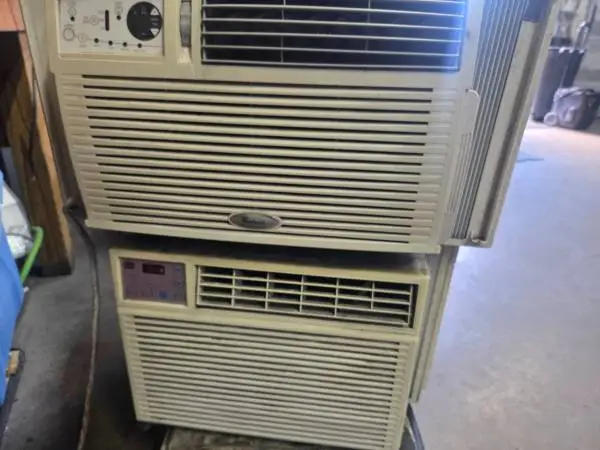 Two great running air conditioning units, thirty dollars a piece