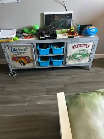 Tv stand, toy chest