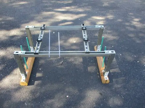 mini split ground mounting stand