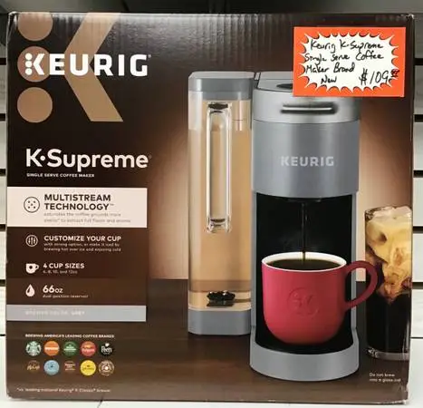 Keurig K-Supreme Single Serve Coffee Maker Brand New