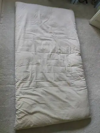 Indian cotton bed mattress gaddha, gadla 72x40 (single size)