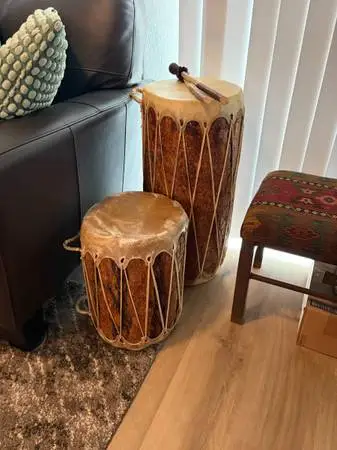 Pine Log Drums from Santa Fe