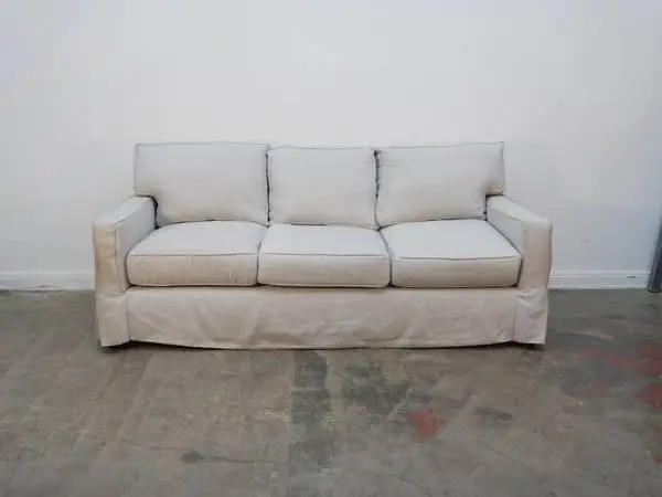 Pottery Barn Buchanan Square Arm Slipcover Sofa $1,499.00 84 W x 40