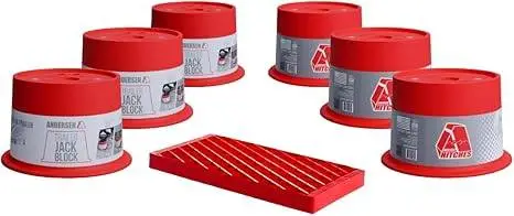Andersen Hitch 3608-6PK Trailer Jack Block 6 Pack