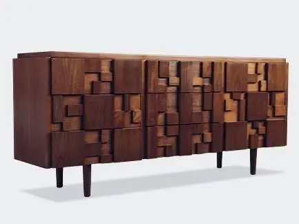 LANE Staccato - Mid century Solid wood SET