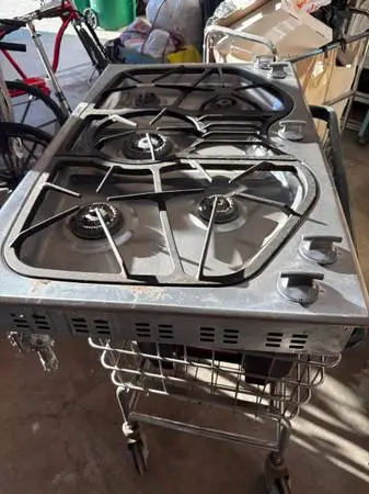 Stainless Steel Stove Top