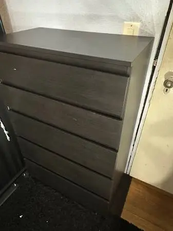 IKEA Malm 5 drawer dresser