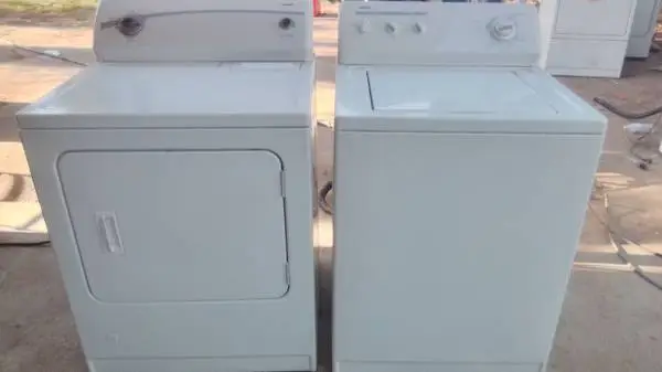 Kenmore washer and dryer set with warranty