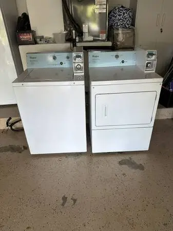 coin operated washer & dryer