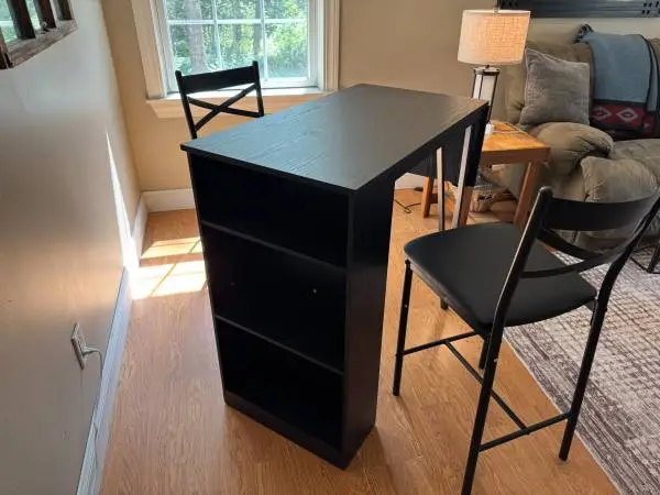 Garvee 3-Piece Bar Table & Chairs Set | Expandable | Storage | NEW!