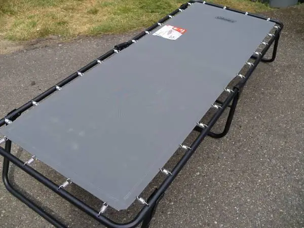 like new camping folding bed