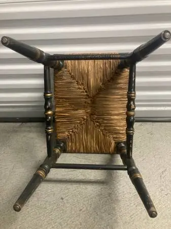 End Table’s,3,VHF,LHitchcock,maple/reed,20th century,sld ea.