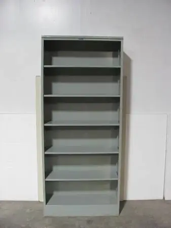Metal shelf shelving unit w/5 shelves (36 x 13 x 84h) (3, price EACH)