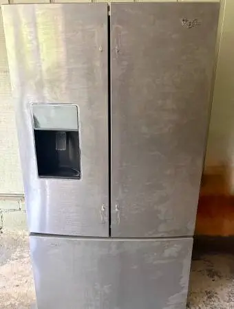 Whirlpool French 3 Door Refrigerator (Stainless Steel)