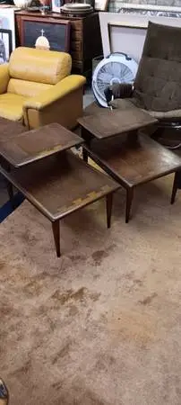 Mid century modern mcm Lane Acclaim end tables