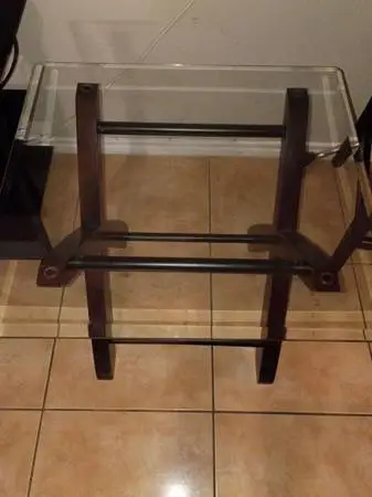Two Glass Tables