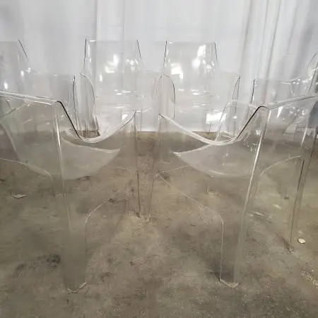 Driade Kiss Me Goodbye Polycarbonate Armchairs (8 available)