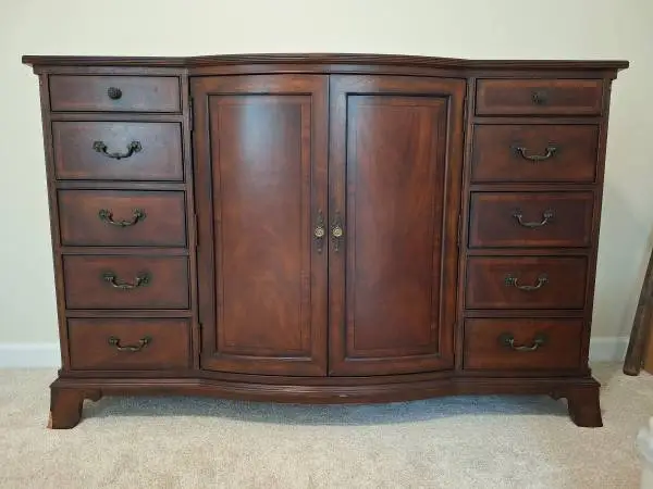 Vintage Real Wood - Chest of Drawers / Armoire / Dresser - Not Ikea