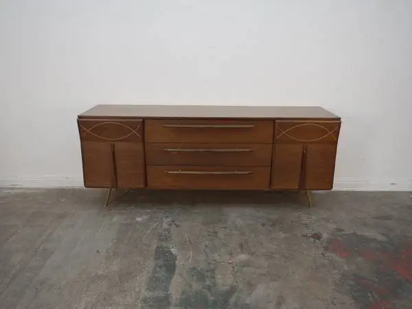 Mid Century Walnut Console Cabinet $1,699.00 80W x 20D x 32 H
