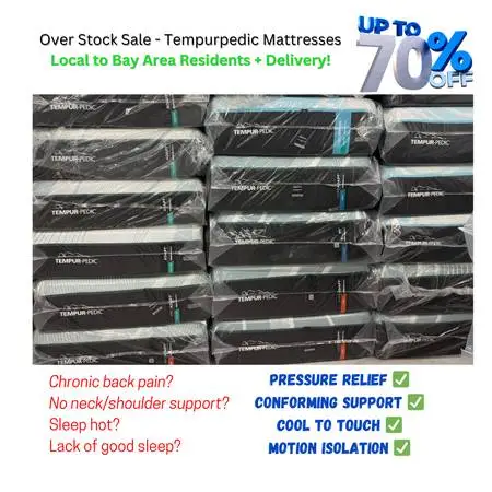 TEMPURPEDIC Mattress OUTLET  Premium Mattress Half price
