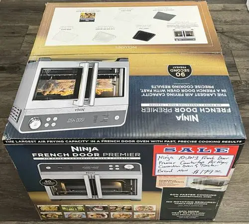 Ninja 10-in-1 French Door Premier Countertop Air Fryer, Oven & Toaster