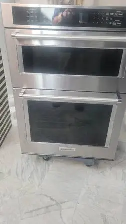 KitchenAid 30 combo electric wall oven