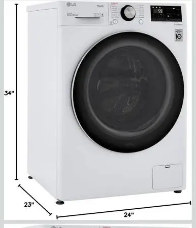 LG Washer dryer combo