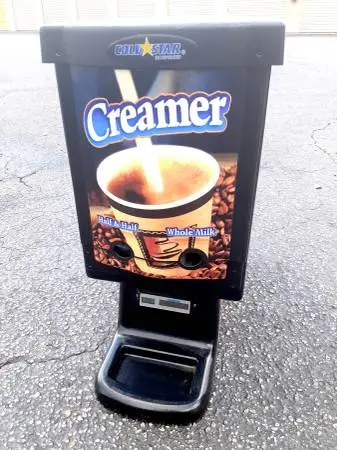 Brand New Cold Star Creamer Beverage Cooler Dispenser - Refrigerated